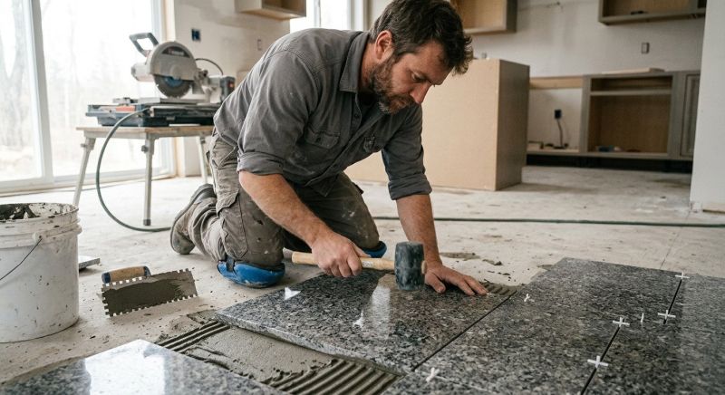 Granite Tiles Installation in Overland Park, KS