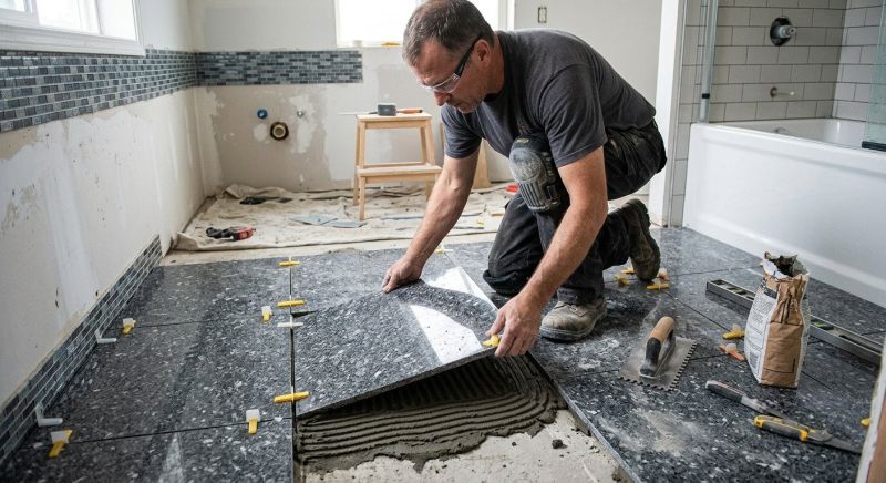 Bathroom Granite Installation in Wilmington, NC