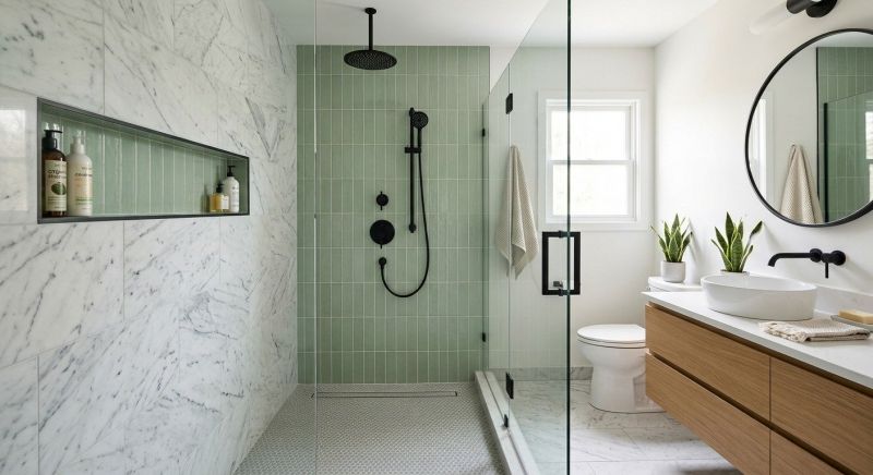 Bathroom Shower Renovation in Lancaster, PA