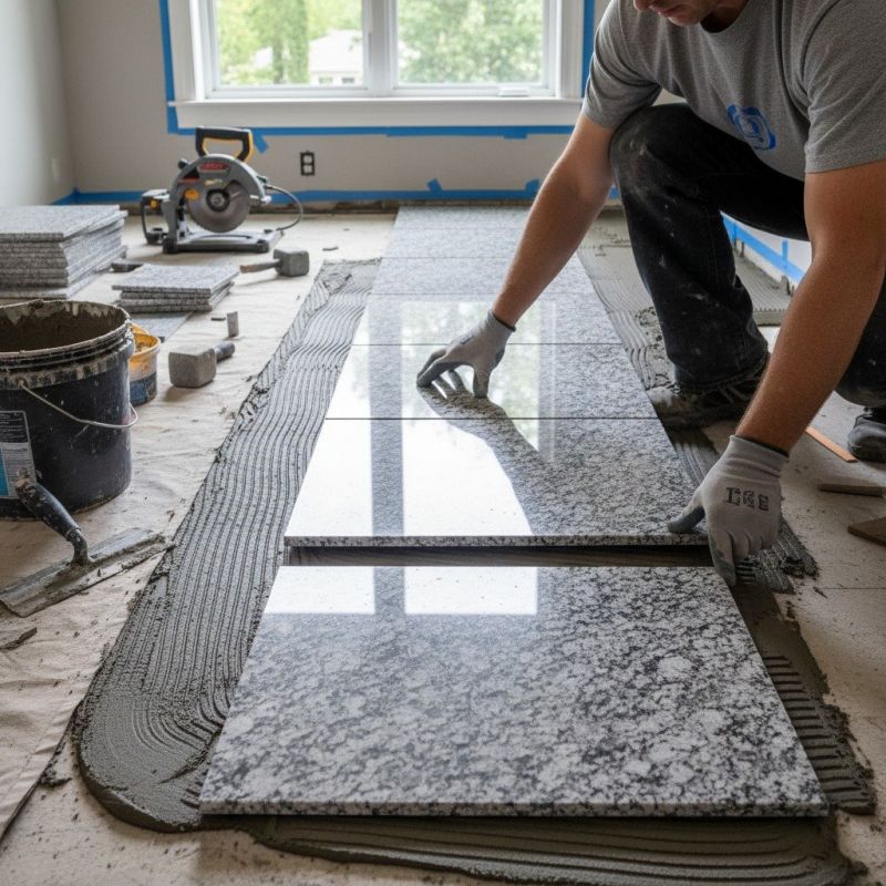 Granite Tile Installation in Wilmington, NC