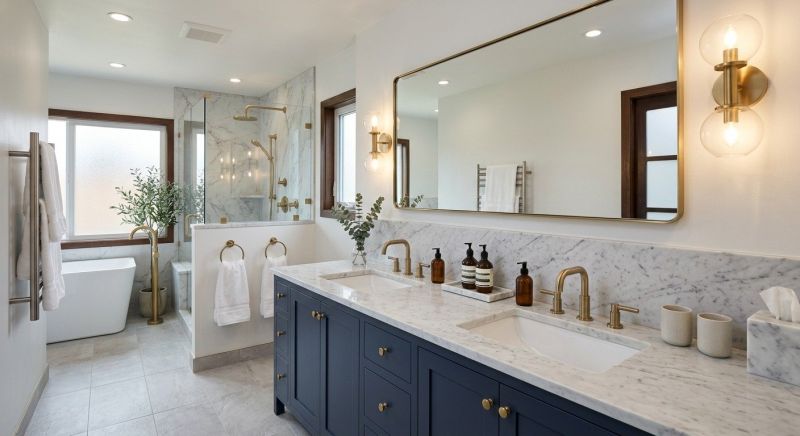 Luxury Bathroom Installation in Framingham, MA