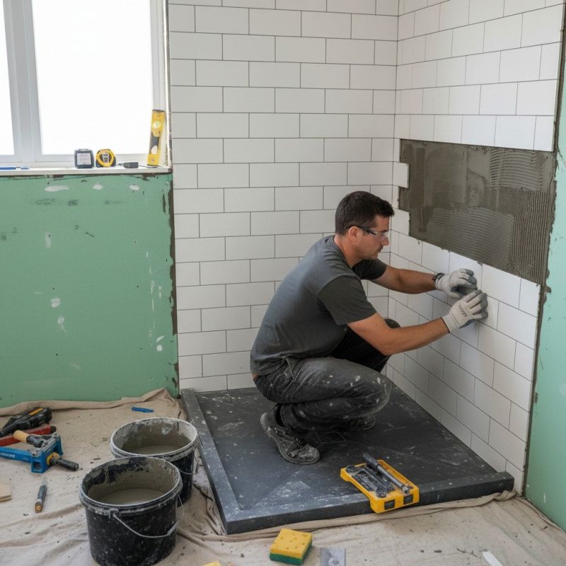 Shower Floor Tiling in Denver, CO