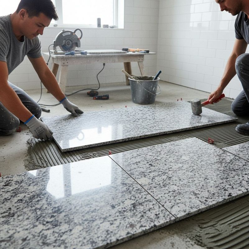 Stone Flooring Installation in Overland Park, KS