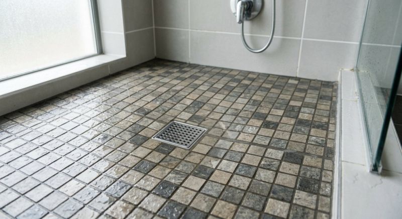 Tile Shower Floor Installation in Longmont, CO